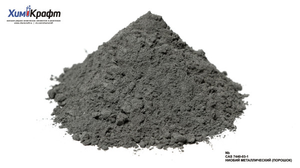 Niobium metal powder, 99.8%